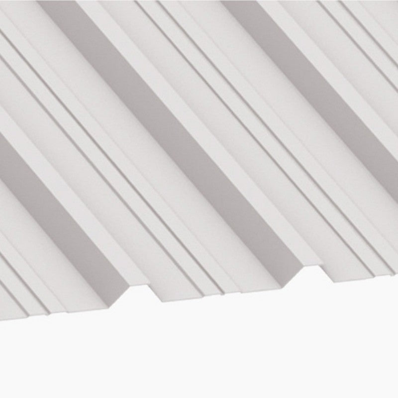 CHAPA POLICARBONATO BLANCO TRAPEZOIDAL 0.8MM