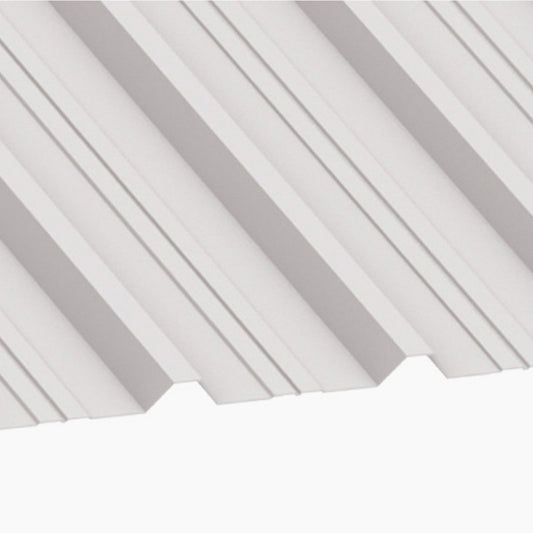 CHAPA POLICARBONATO BLANCO TRAPEZOIDAL 0.8MM