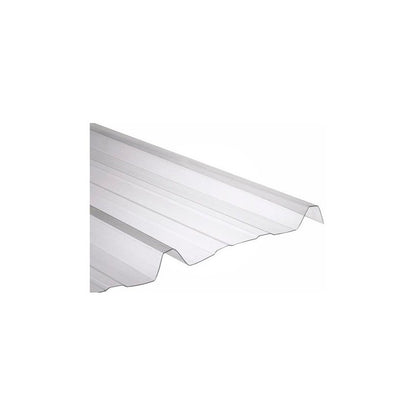 CHAPA POLICARBONATO CRISTAL TRAPEZOIDAL 0.8MM